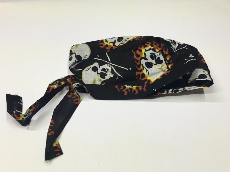 BANDANA FIRE SKULL