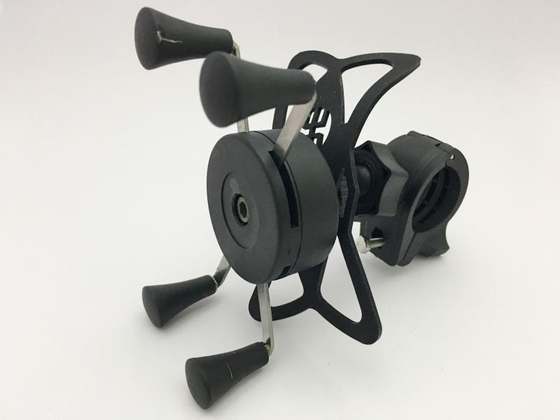 PORTA CELULAR JSMX EN FORMA DE X C/ LIGA DE SEGURIDAD