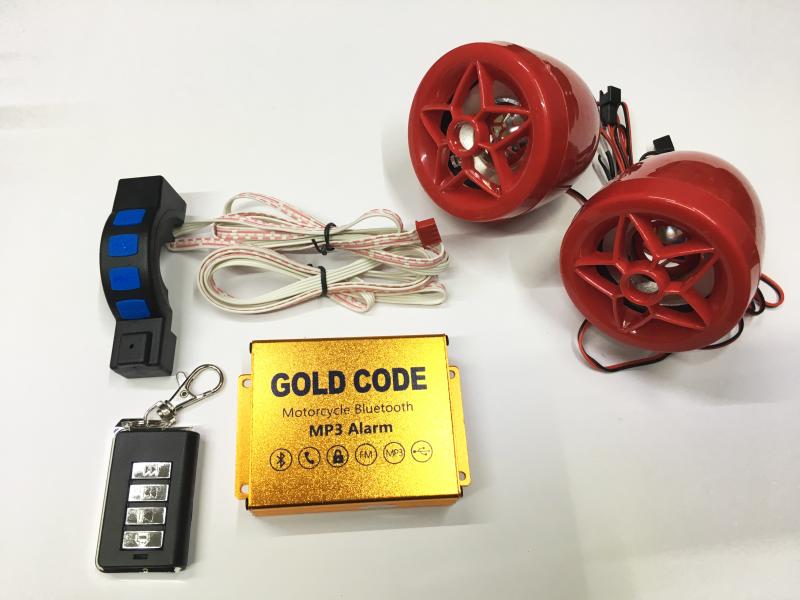 BOCINAS C/ALARMA BLUETOOTH REGULARES, SIN PANTALLA ROJO