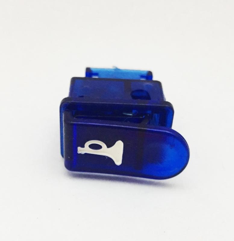 BOTON CLAXON PEQUEŃO AZUL