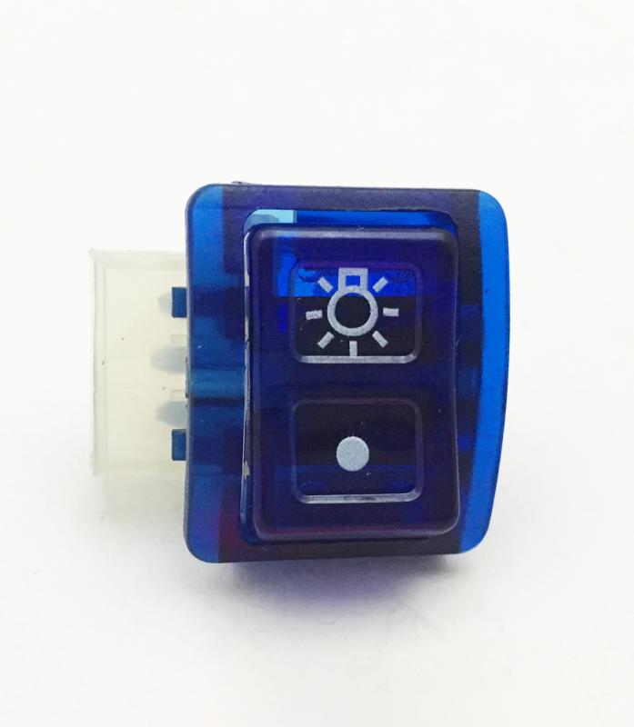 BOTON ENCENDIDO DE LUZ PEQUEŃO AZUL