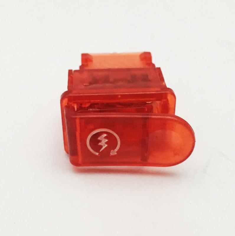 BOTON ENCENDIDO DE MOTOR PEQUEŃO ROJO