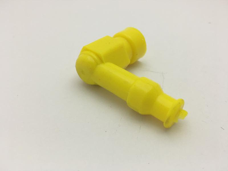 CAPUCHON DE BUJIA RECTO AMARILLO