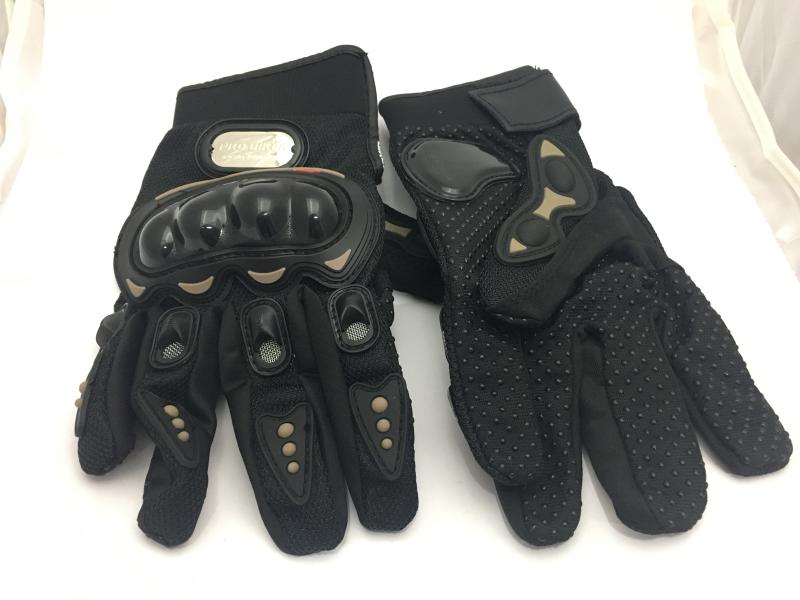 GUANTES PRO BIKER ECONOMICOS, DEDO COMPLETO EXTRA GRANDE