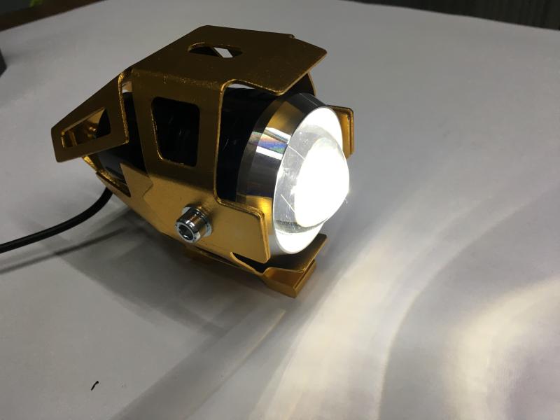 FARO JSMX AUXILIAR EXPLORADORA DORADO CON LUZ BLANCA