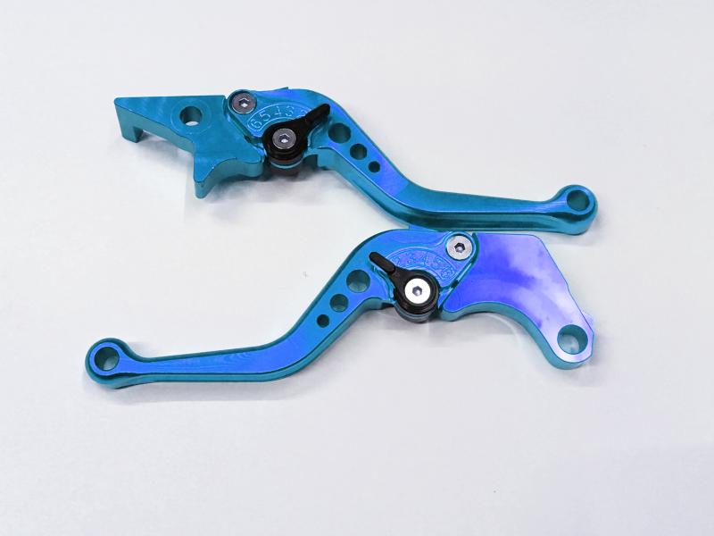 MANIJA EMBRAGUE Y FRENO MOXI CBR AZUL ALUMINIO