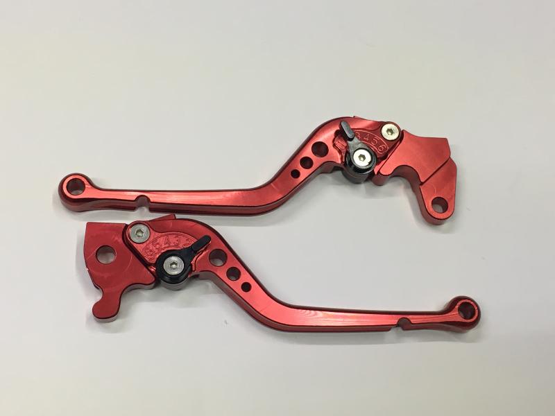 MANIJA EMBRAGUE Y FRENO MOXI YBR ROJO ALUMINIO
