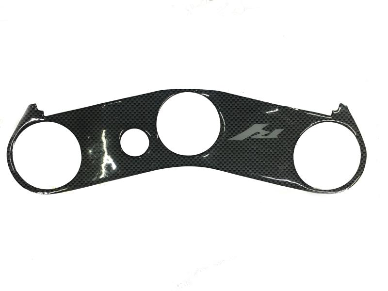 PROTECTOR BASE MANUBRIO YAMAHA R1  TIPO FIBRA DE CARBONO