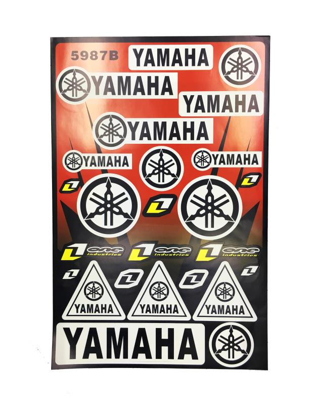 CALCOMANIA SET PARA YAMAHA YBR