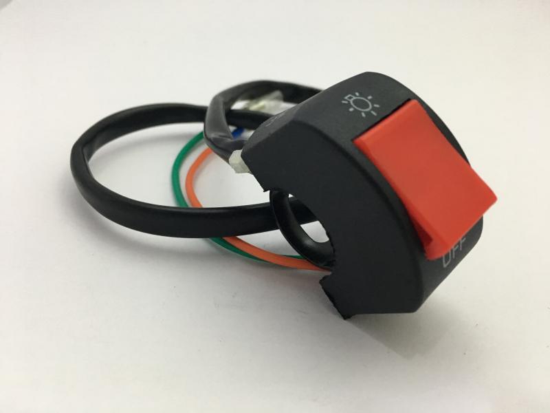 BOTON LUCES PARA MANUBRIO UNIVERSAL UN BOTON