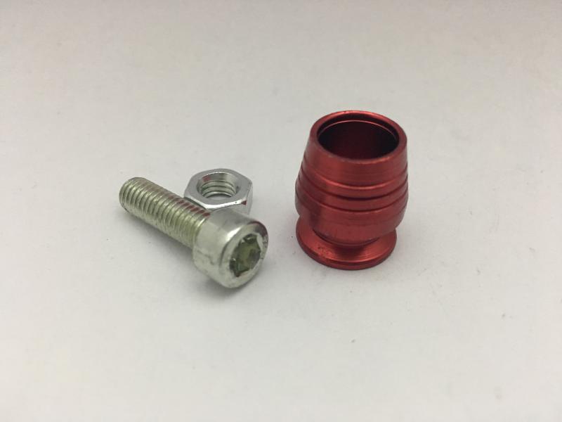 TORNILLO DECORATIVO SLIDER ROJO