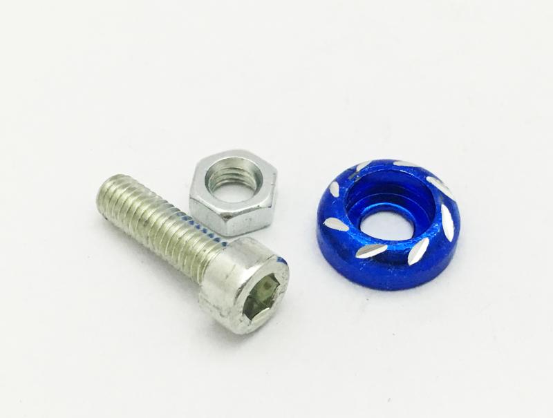 TORNILLO DECORATIVO REDONDO AZUL