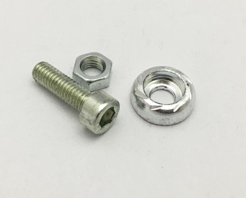 TORNILLO DECORATIVO PLATA REDONDO