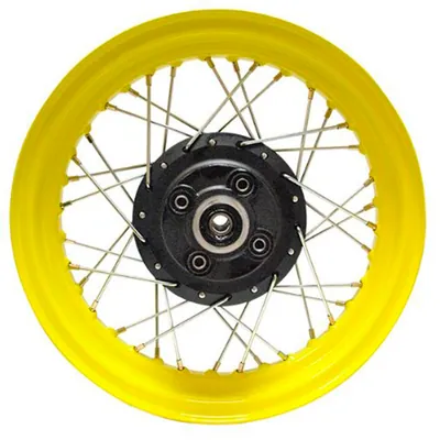 RIN ALESSIA TRAS 16 DM150 10-17 RAYOS TAMBOR 3.0 X16  COMPLETO AMARILLO