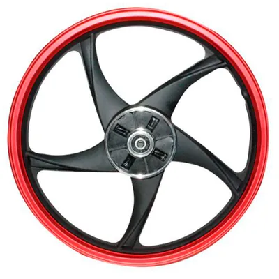 RIN ALESSIA TRAS 17 AT110 RT C/LED TAMBOR NEGRO/ROJO