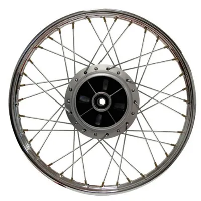 RIN ALESSIA TRAS 18 YBR125 RAYOS TAMBOR 1.85 X 18 COMPLETO GRIS
