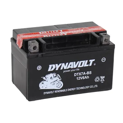 ACUMULADOR DYNAVOLT DTX7A-BS (YTX7A-BS) SELLADO