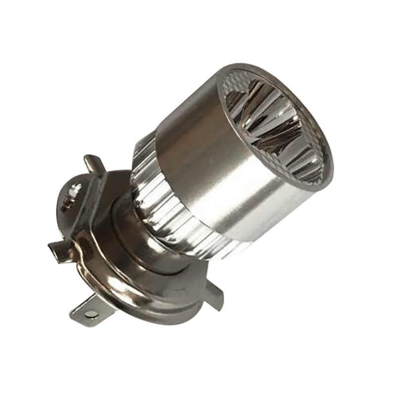 FOCO FARO LED H4 9W (ANODIZADO PLATEADO)