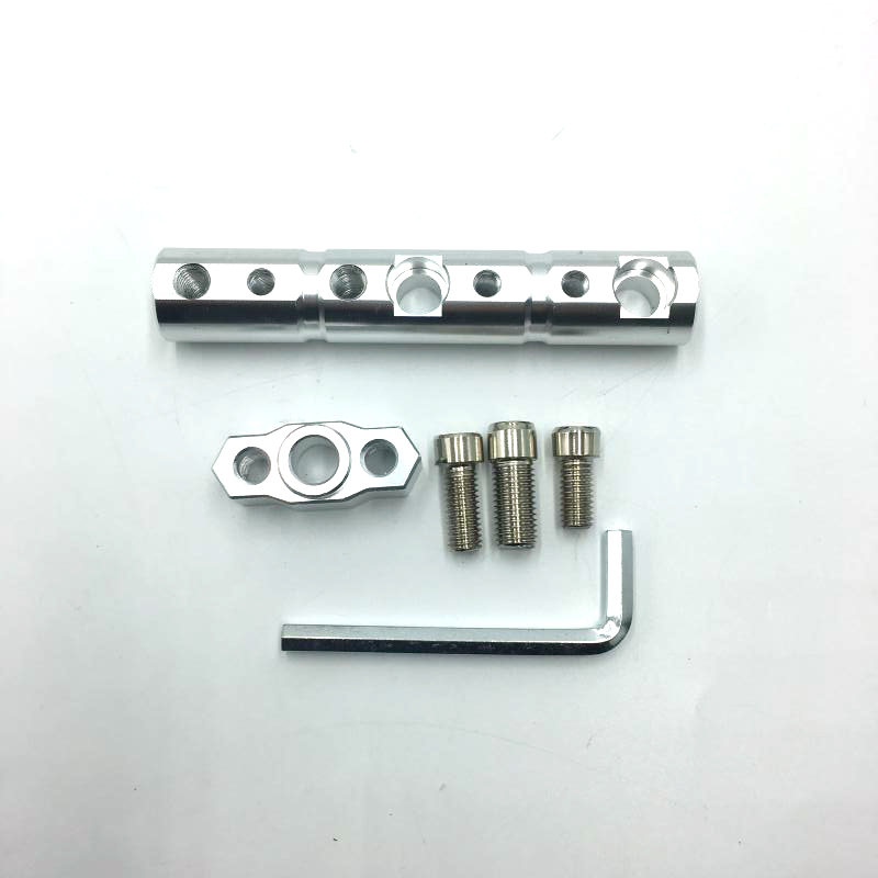 BASE UNIVERSAL PARA MANUBRIO PLATA