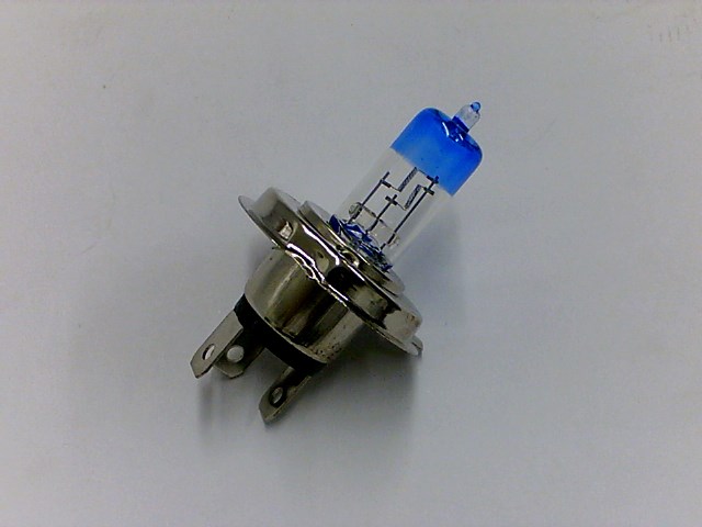 FOCO FARO HALOGENO H4 35W PUNTA AZUL (MOTONETAS, HONDA CARGO 125)
