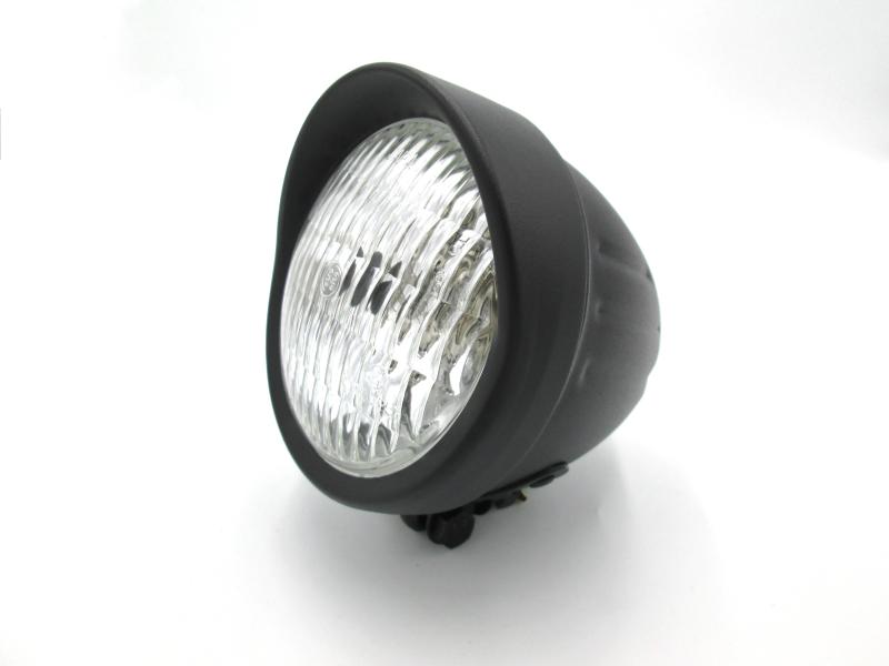 FARO NEGRO RETRO SEMI LARGO MICA TRANSPARENTE