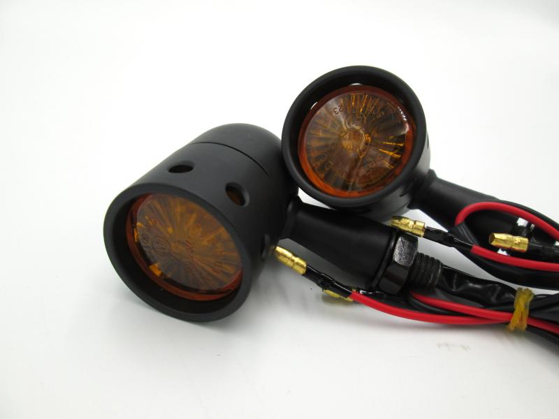 DIRECCIONAL JGO (2PZAS) BALA NEGRO MATE MICA NARANJA