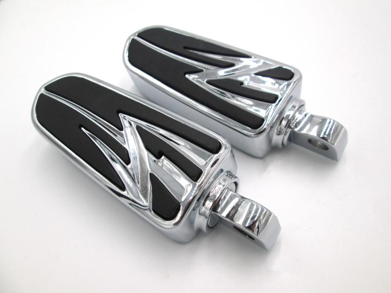 POSAPIES JGO CROMO ANTIDERRAPANTE HD ELECTRA DYNA SPORTSTER