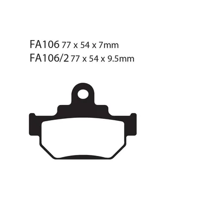 ZAPATA FA106R EBC