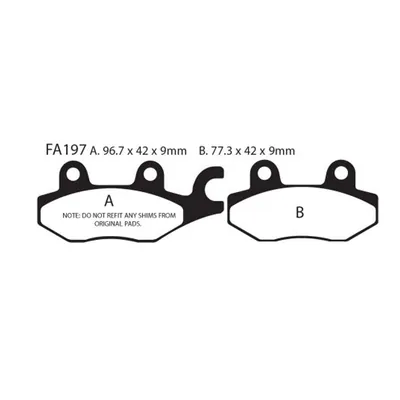 ZAPATA FA197 EBC