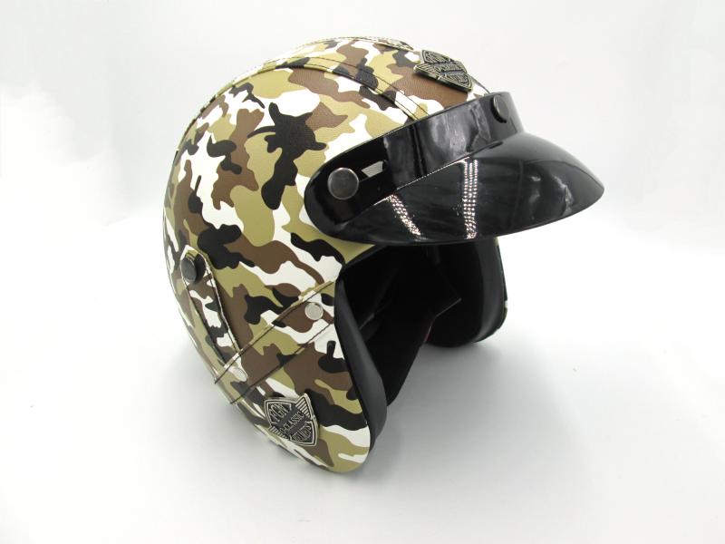 CASCO CHOPPER 3/4 CAMO CAFE