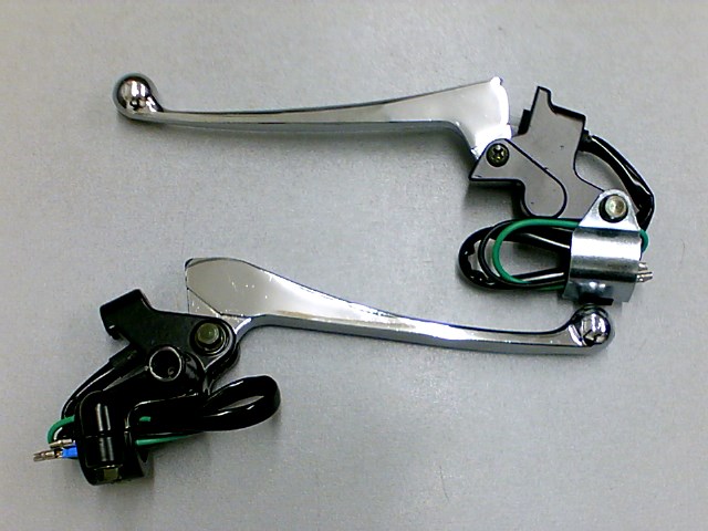 MANIJA FRENO C/BASE MOTONETAS 125 JGO
