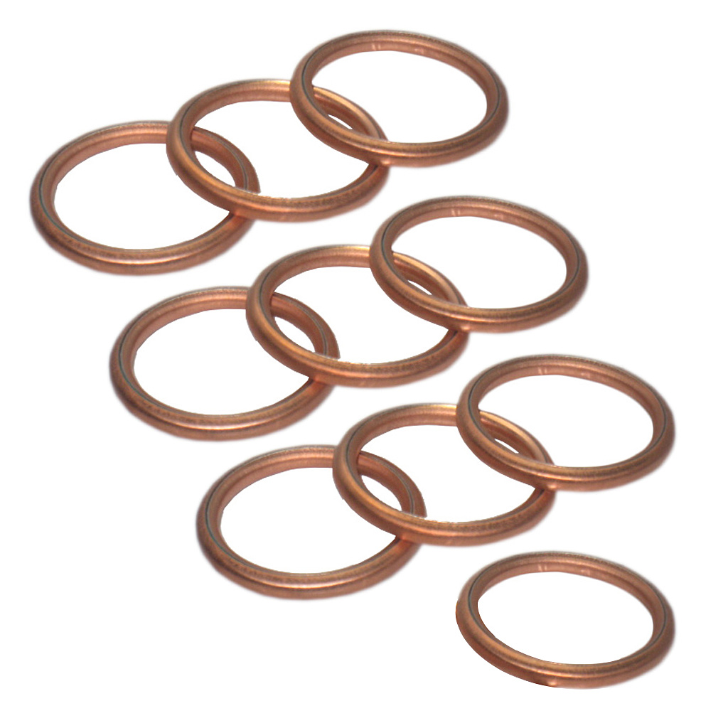 EMPAQUE TUBO ESCAPE ITALIKA DM 125 (17-19) / HONDA CARGO 125 (97-13) (WSTD)
