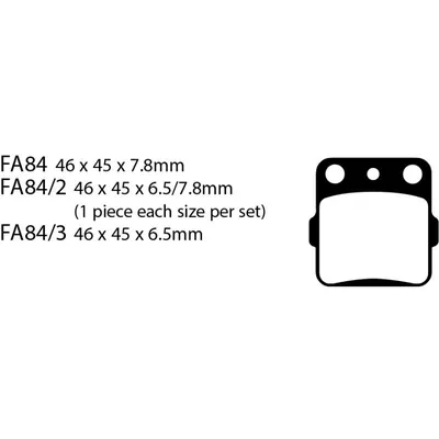 ZAPATA FA84X EBC