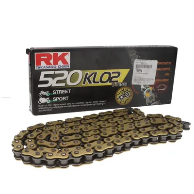 CADENA 520 KRO - 120 O RING ORO RK