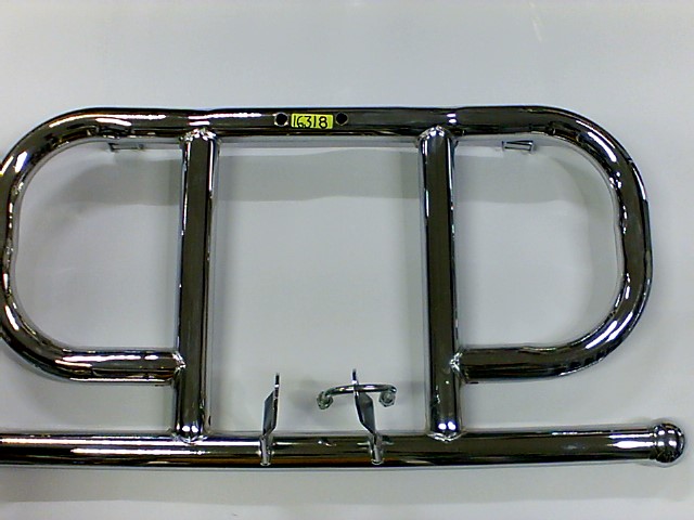 DEFENSA MASUDA TUBO METALICO CROMADO CG125/FT125 MSD003