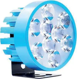 FARO MASUDA AUXILIAR LEDS P/MOTOCICLETA IR1575 8-80V 18W AZUL