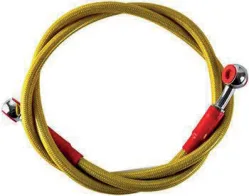 MANGUERA FRENO UNIVERSAL 1M AMARILLO