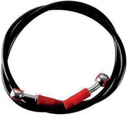 MANGUERA FRENO UNIVERSAL 1M NEGRO