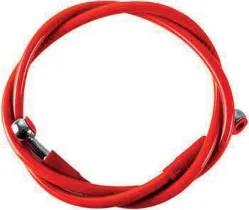 MANGUERA FRENO UNIVERSAL 1M NARANJA
