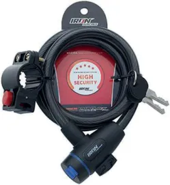 CANDADO MASUDA CADENA ANTIROBO PARA MOTOCICLETA IRON2125 6*90CM