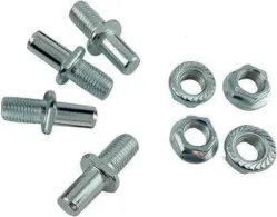 TORNILLOS CATARINA CG125/FT125/FT150 (4PERNOS+4TUERCAS)