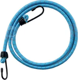 CUERDA ELASTICA MASUDA AZUL REFORZADA REFLEJANTE IRON RACING 1.50M*10MM