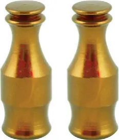 TAPON VALVULA AIRE ALUMINIO BOTELLA DORADO