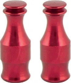 TAPON VALVULA AIRE ALUMINIO BOTELLA ROJO