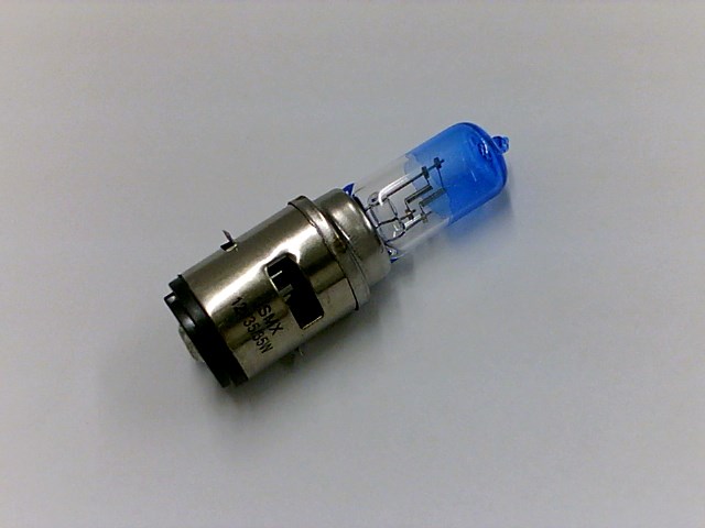 FOCO FARO HALOGENO ENTRADA BOMBILLO 35W PUNTA AZUL