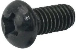 TORNILLO CON CABEZA REDONDA PHILLIPS VERDE M6*12 (50PZAS/BOLSA)