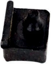 GOMA DE PARADOR CENTRAL 8MM PARA YBR-125/AT110 RT/AT110LED/AT110 SPORT/AT-110