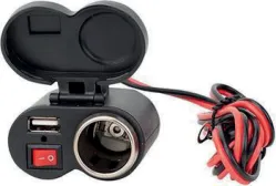 CARGADOR USB MULTI-FUNCIONAL PARA MOTOCICLETA IR-3016
