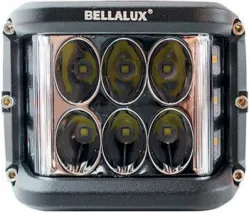 FARO MASUDA AUXILIAR HYPER LED C/ALARMA LUZ AMARILLO 12-80V 27W 3600LM