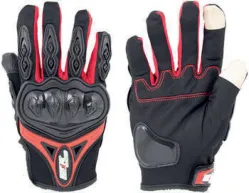 GUANTE IRON RACING TACTIL TOUCH NAVEGADOR ROJO TALLA XL